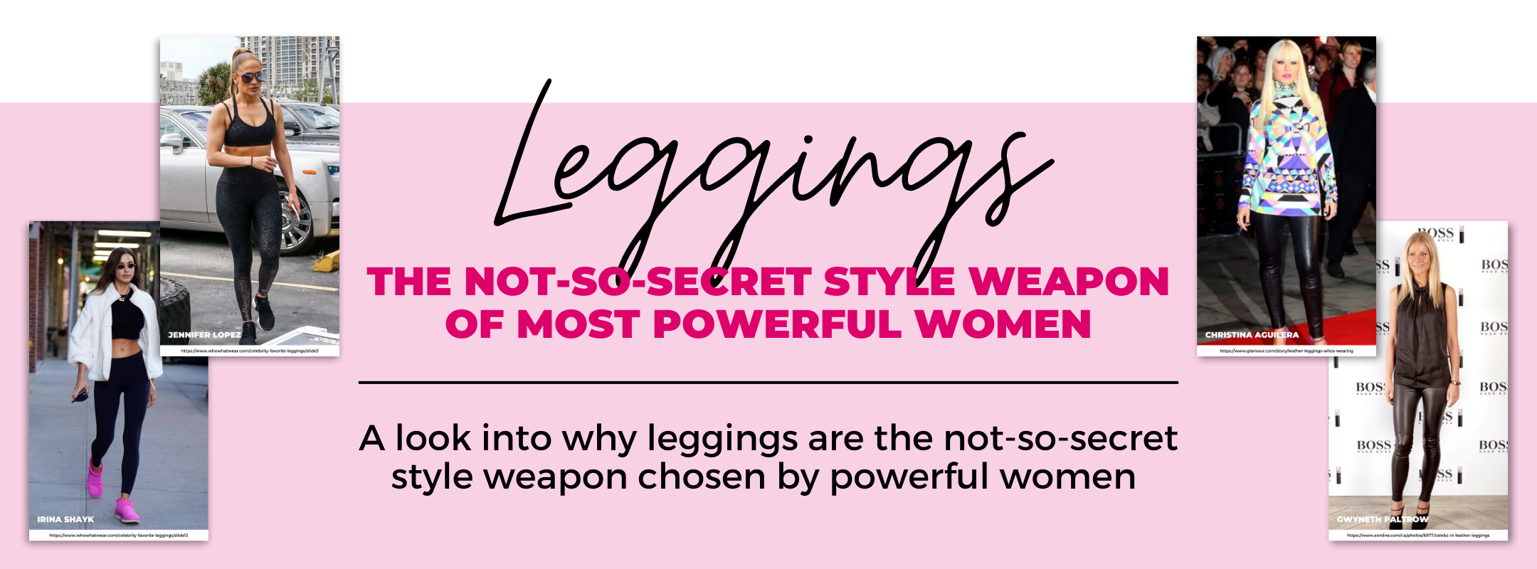 The Not-So-Secret Style Weapon of Most Powerful Women: Leggings – Shes Got  Leggz
